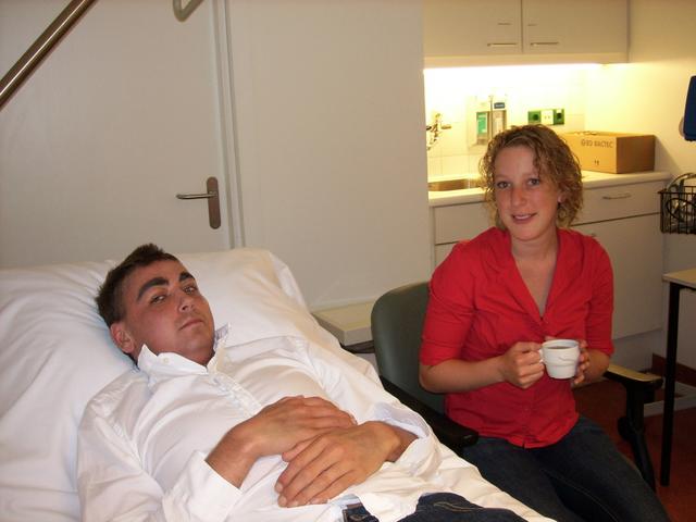 Wachten op de arts,