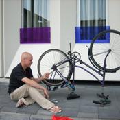 ducktape fiets