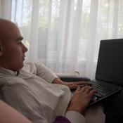 laptop zit al bijna vastgegroeid..